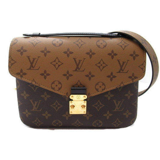 Louis Vuitton Monogram Reverse Coated Canvas Pochette Shoulder Bag