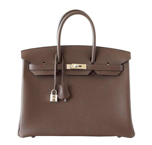 HermesBirkin 35 Ecorce Togo Bag