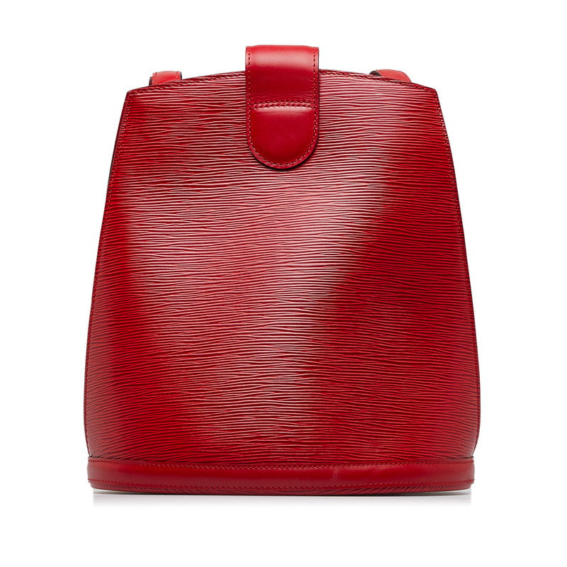 Louis Vuitton Epi Clooney Shoulder Bag M52257 Castilian Red Leather Louis Vuitton