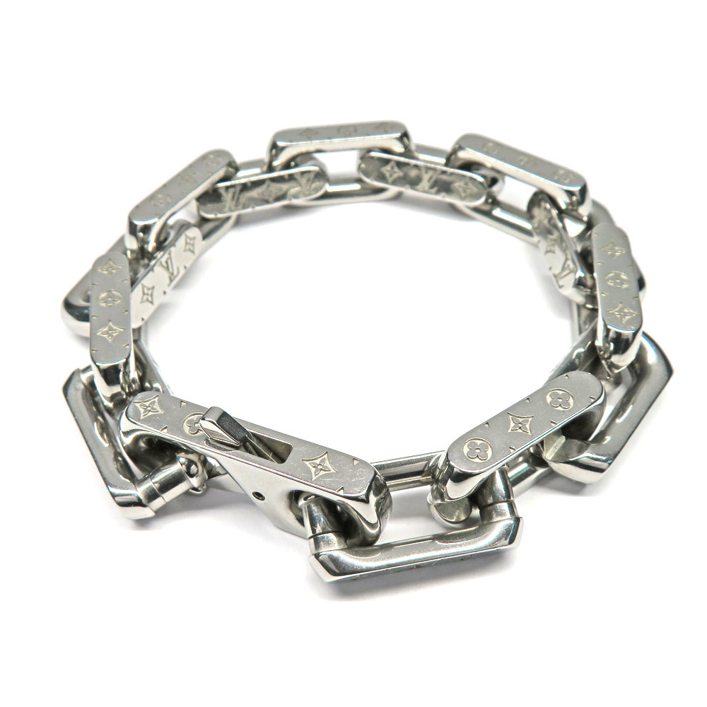 Louis vuitton Chain Bracelet Monogram M00308 M Size Metal Jewelry Accessories