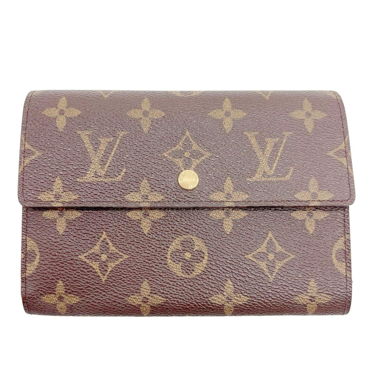 LOUIS VUITTON  Monogram Porte Tresor Etui