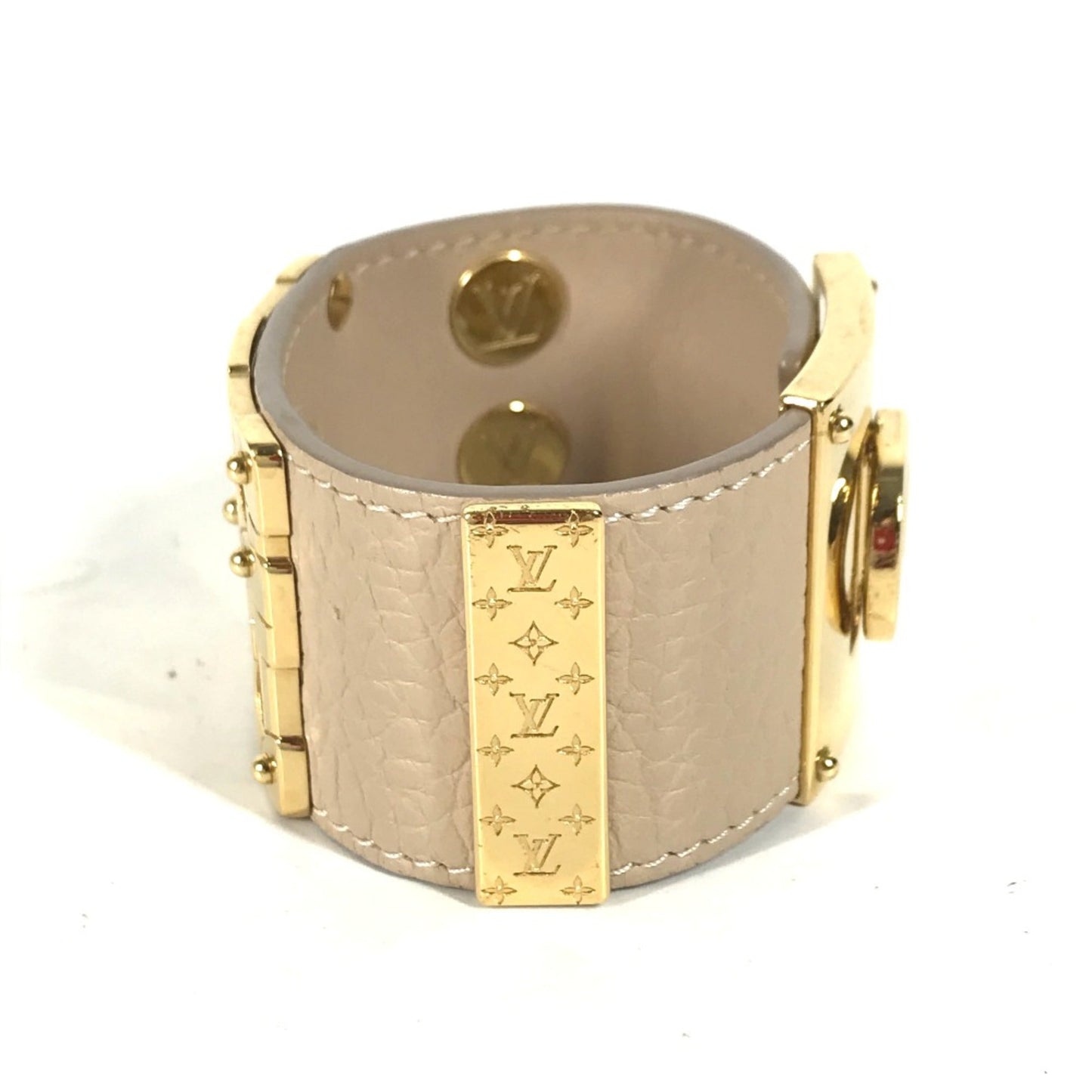 Louis Vuitton Leather Bangle
