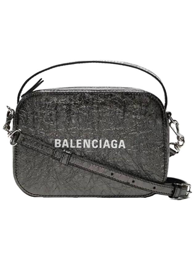 Luxury Balenciaga Trending 2026 Everyday XS Leather Camera Cross Bag Black