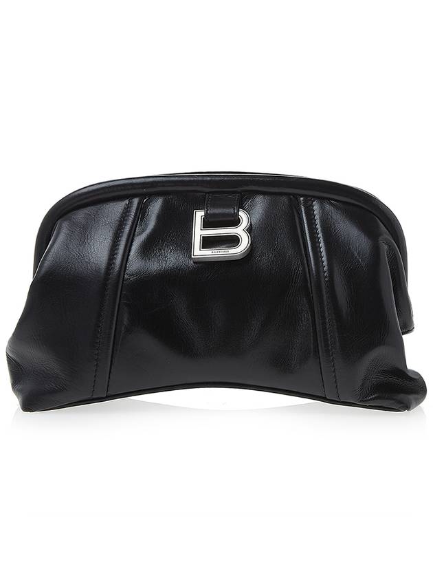 Luxury Balenciaga Trending 2026 Editor XS Clutch Bag Black
