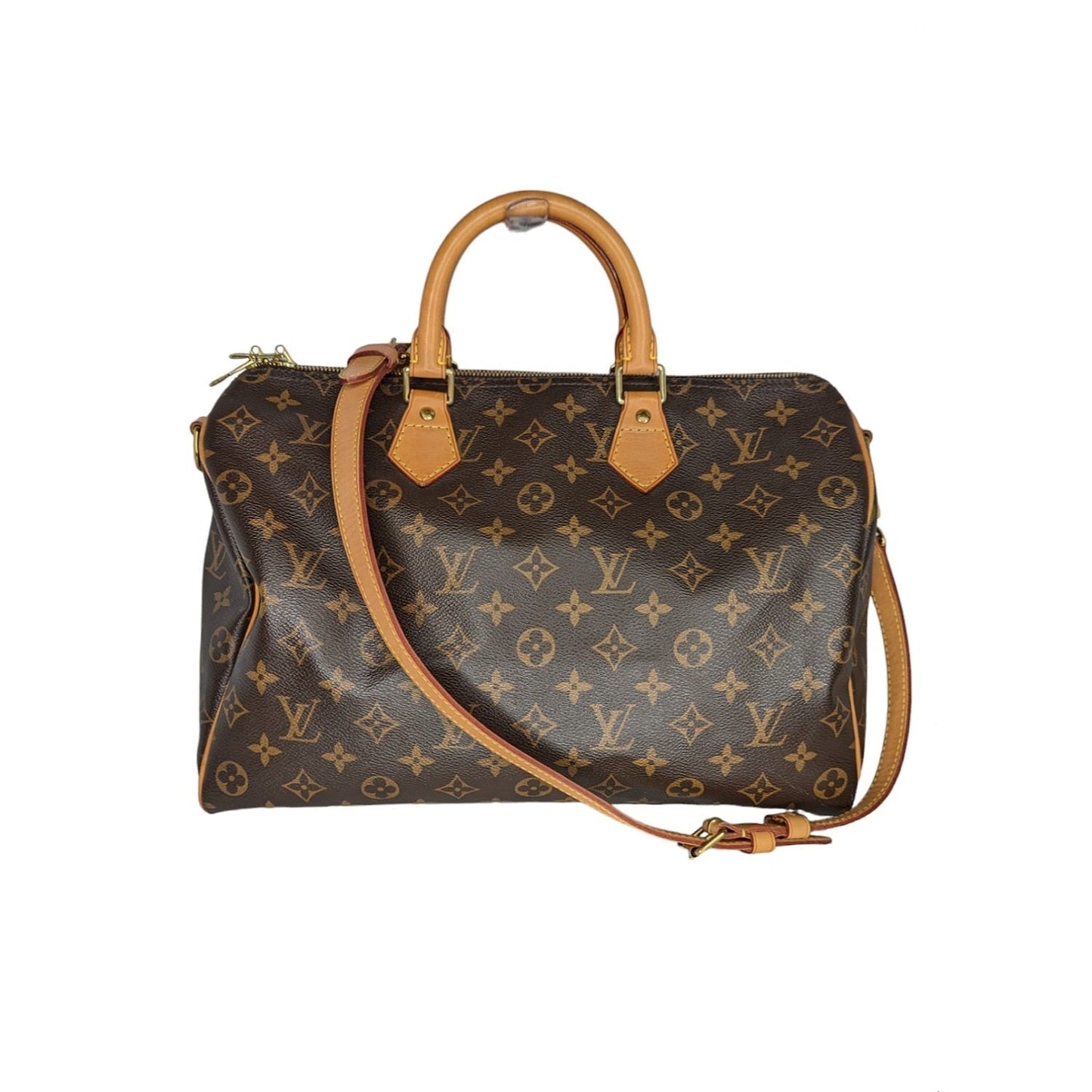 Louis Vuitton Monogram Canvas Speedy Bandouliere 35 Bag