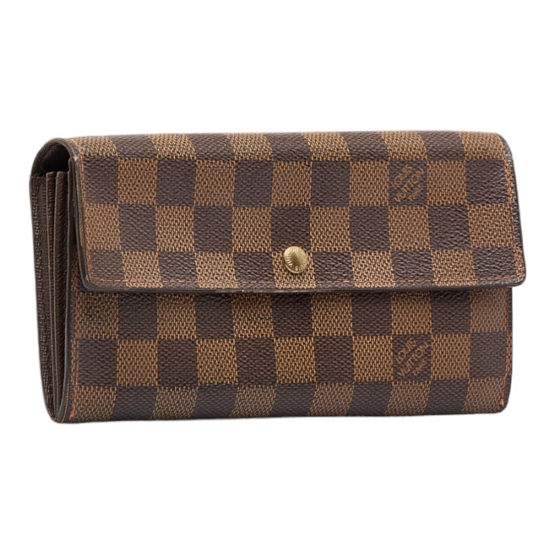 Louis vuitton Damière N61725 Long Wallet PVC/Laser Evan Brown Ladies, Paris