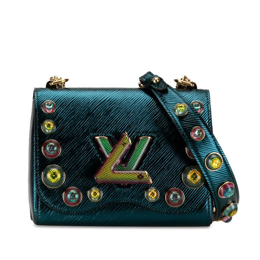 Louis Vuitton Epi Twist PM Stands Chain Shoulder Bag M53092 Green Multicolor Leather Louis Vuitton