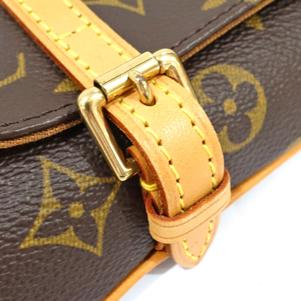Louis Vuitton Monogram Poschet Marell Pouch Shoulder Strap M51159