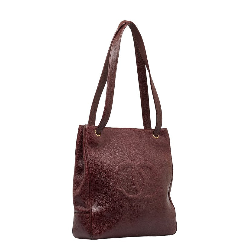 Chanel Big Coca Cola Bottle Bag Wine Red Caviar S Chanel