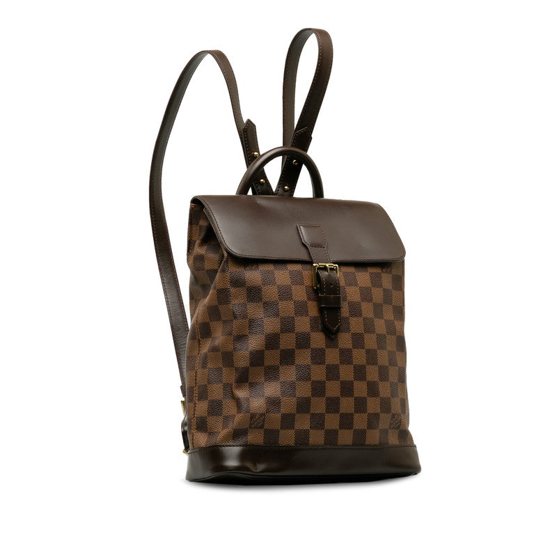 Louis vuitton Damière N51132 Daypack PVC/Leather Brown