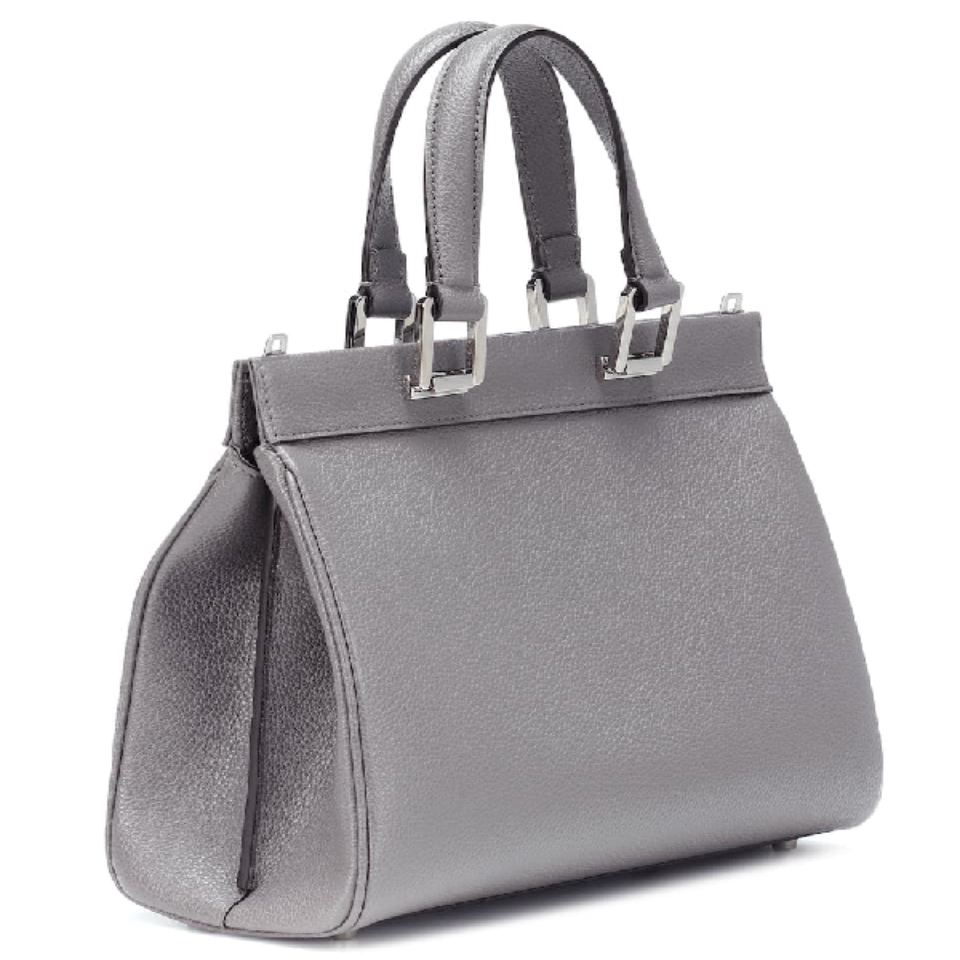 Gucci Monogram Leather Top Handle Crossbody