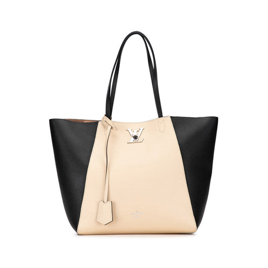 Louis Vuitton Locky Caba M42289 Vanilla Noir Black Grey Leather Louis Vuitton
