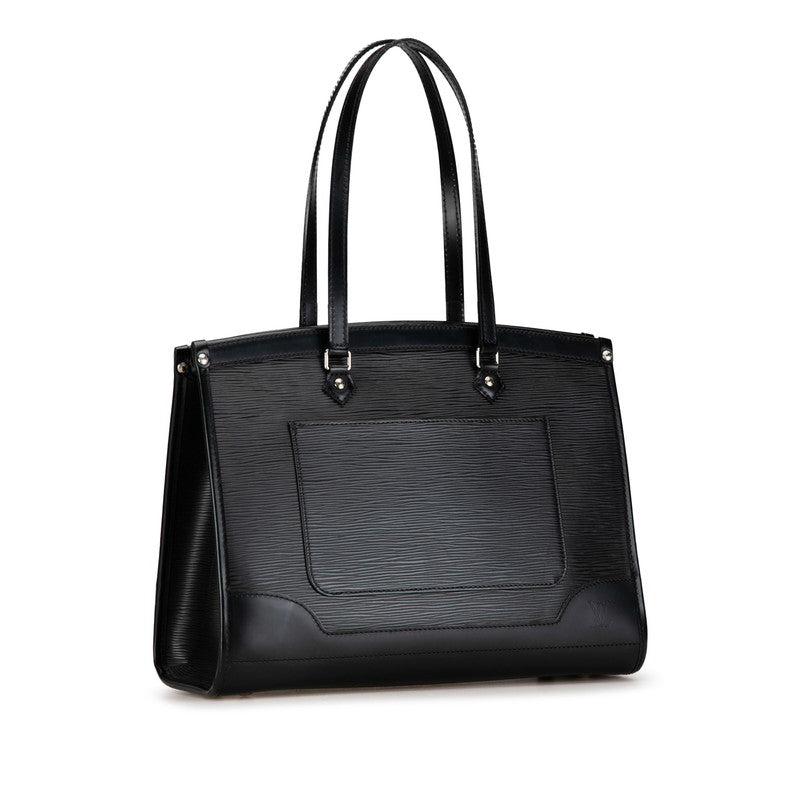 Louis Vuitton Epi Madeleine GM Shoulder Bag M59342 Noir Black Leather Louis Vuitton