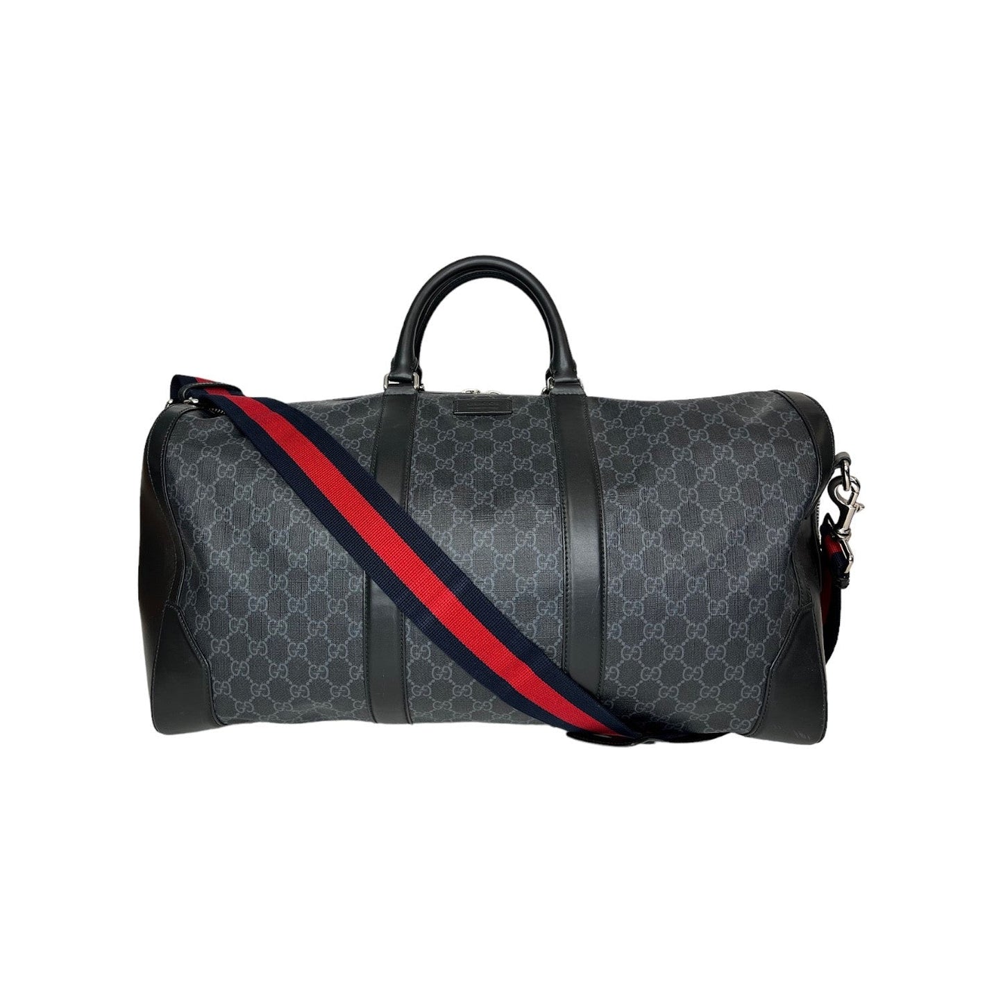 Gucci Leather Canvas Shoulder Bag