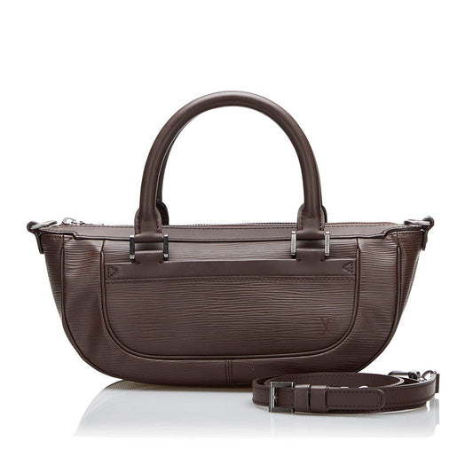 Louis Vuitton Epi Danula PM Handbag 2WAY M5891D Mocha Brown Leather Louis Vuitton