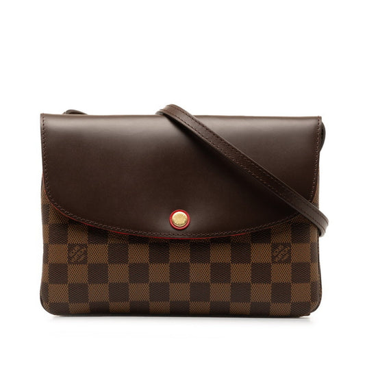 Louis Vuitton Damier Pvc Leather Shoulder Bag