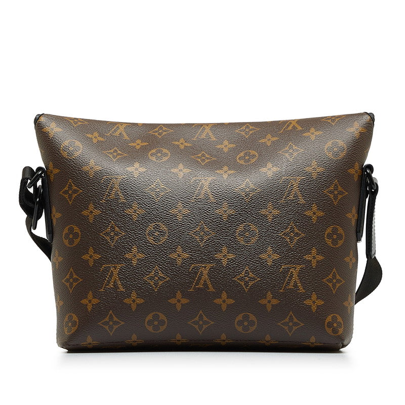 Louis Vuitton Monogram Magnetic Messenger Slipper Shoulder Bag M45557 Brown PVC Leather Louis Vuitton