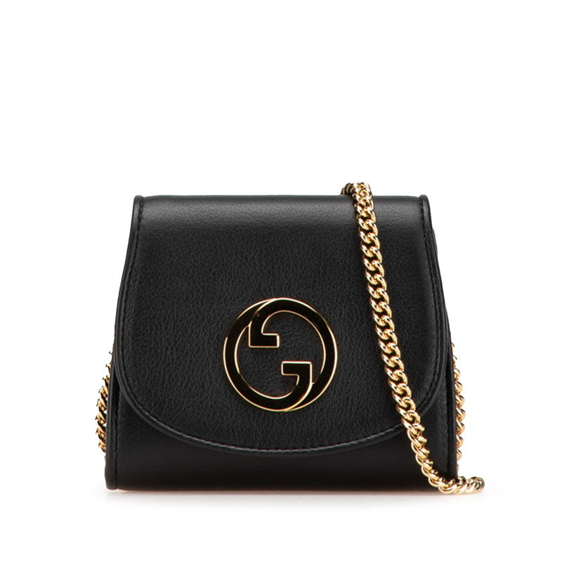 Gucci Blondie Leather Chain Shoulder Bag