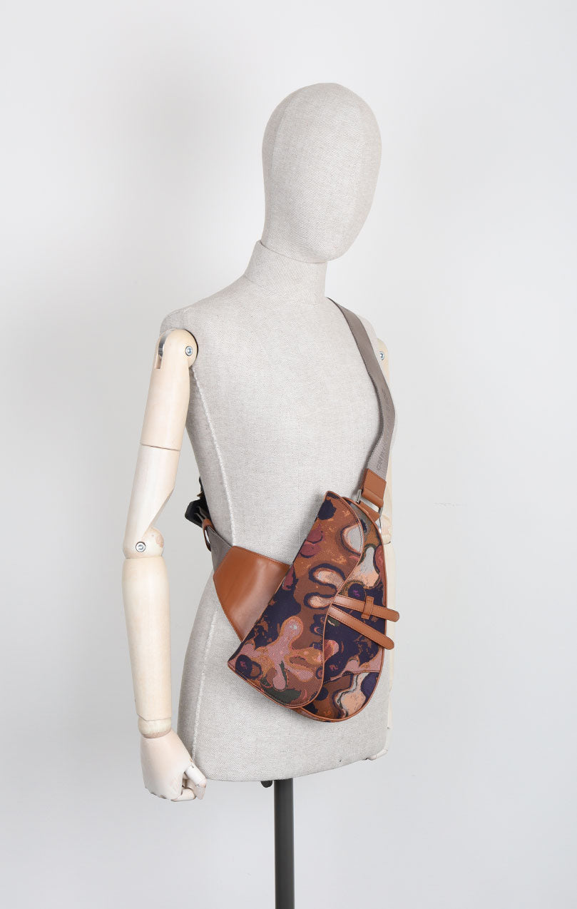 CHRISTIAN DIOR Saddle Bag Peter Doig