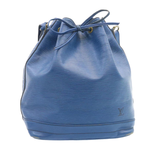 LOUIS VUITTON Epi Noe Shoulder Bag Blue M44005 LV ds217