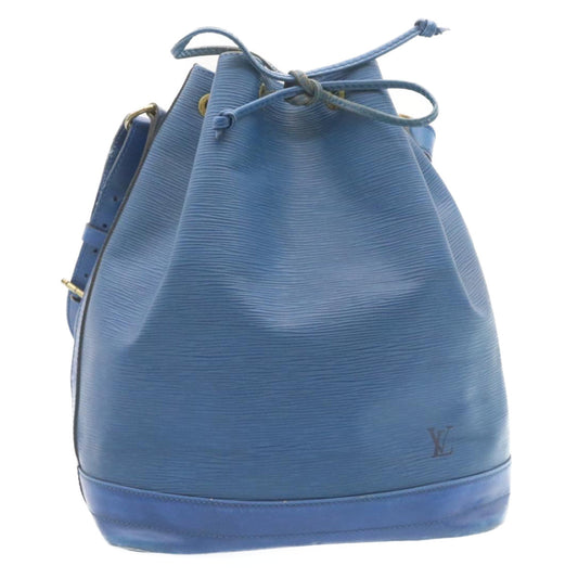 LOUIS VUITTON Epi Noe Shoulder Bag Blue M44005 LV ds289