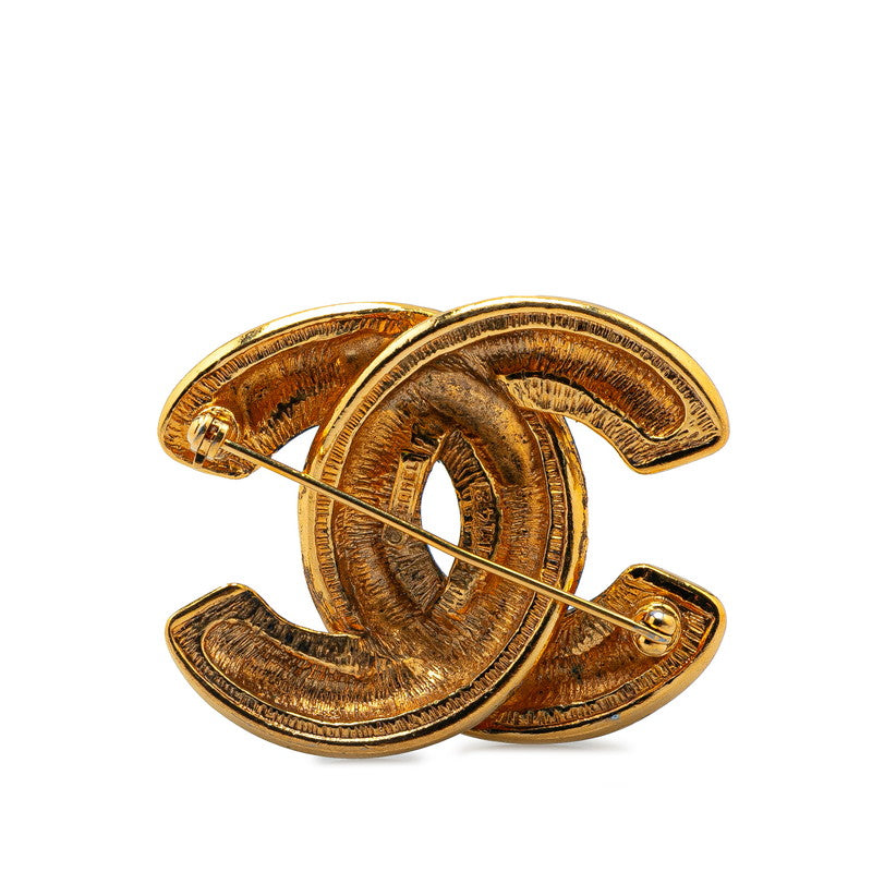 Chanel Coco Mark Matelasse Brooch Classic Flap Tote