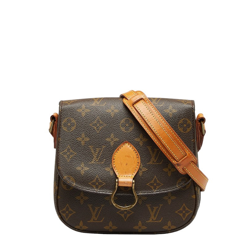 Louis Vuitton Monogram Mini Sankru Shoulder Bag M51244 Brown PVC Leather Louis Vuitton
