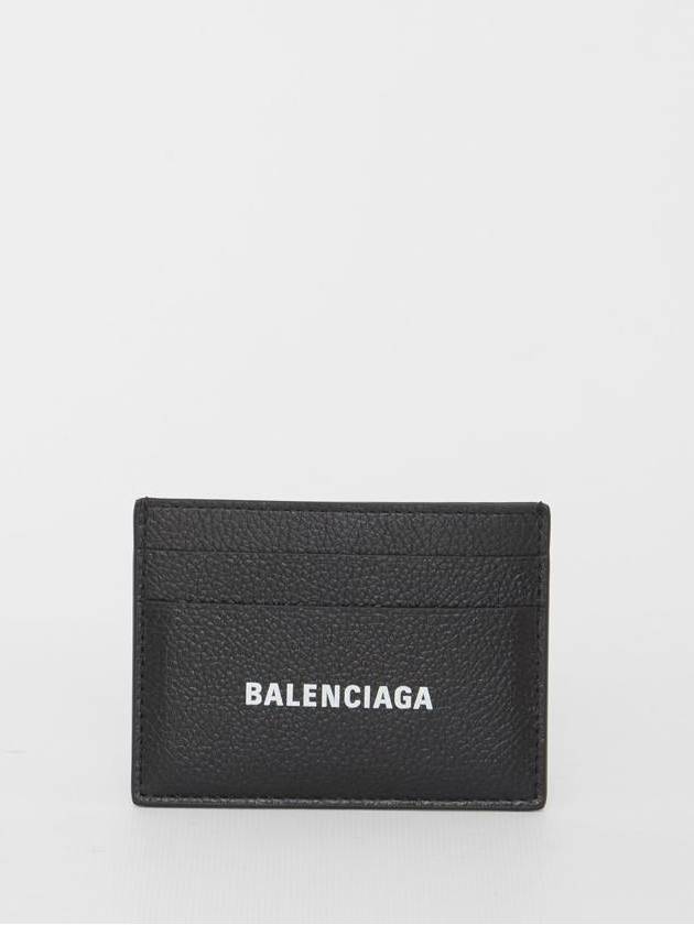 Luxury Balenciaga Trending 2026 Cash Card Holder Black