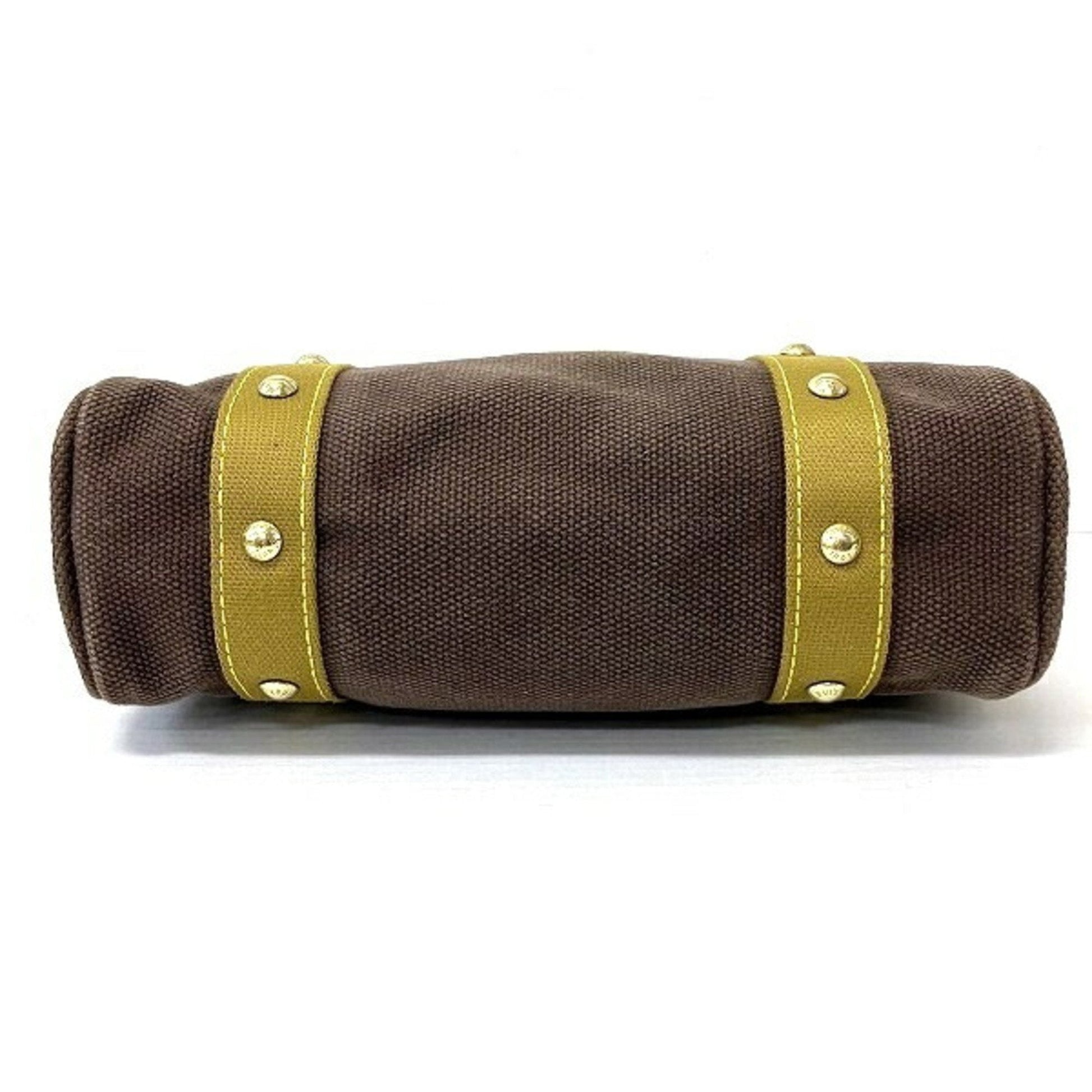 Louis Vuitton Cotton Canvas Shoulder Bag Tote Bag