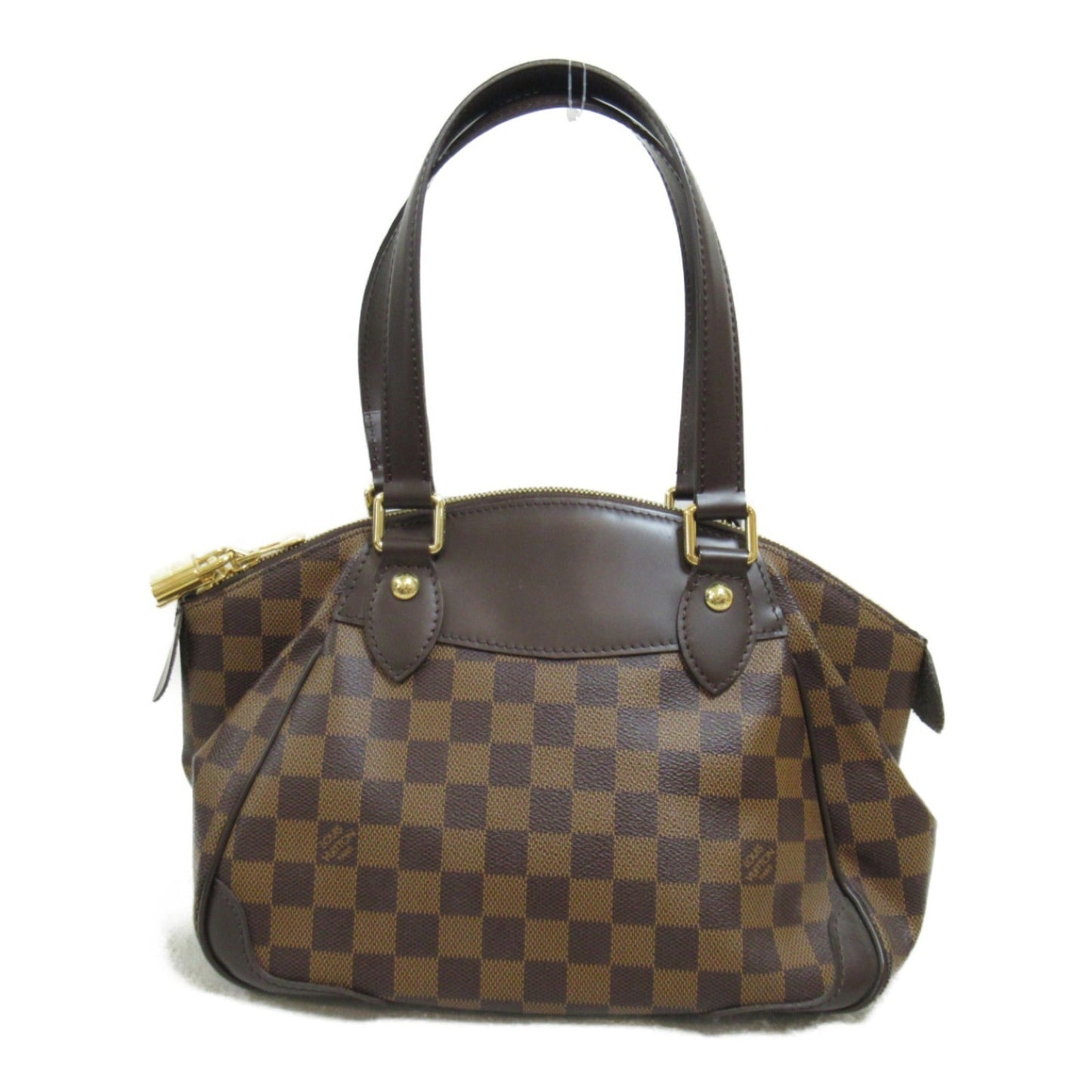 Louis Vuitton Coated Canvas Damier Azur Pvc Shoulder Bag