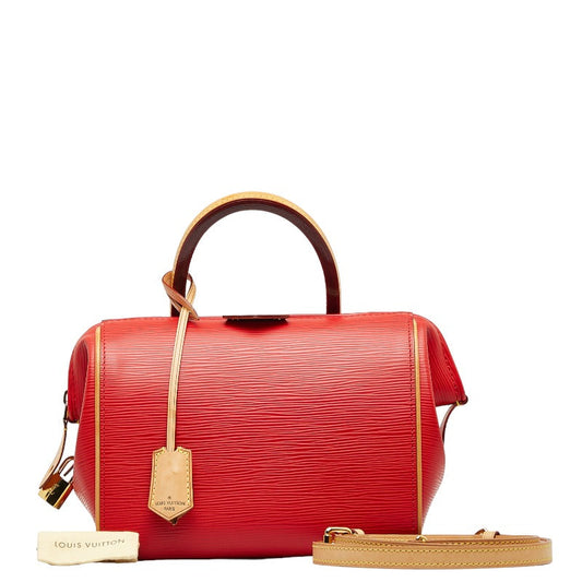 Louis Vuitton Epic Dog BB Handbag Shoulder Bag 2WAY M93249 Red Leather Louis Vuitton