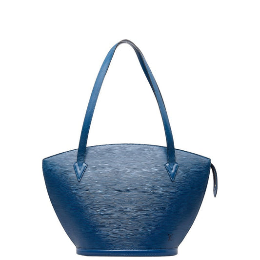 Louis Vuitton Epi Sandjack ping Bag M52265 Tread Blue Leather Louis Vuitton