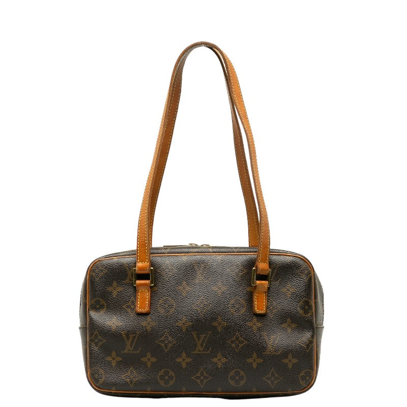 Louis Vuitton Monogram M51182 Shoulder Bag Leather Brown