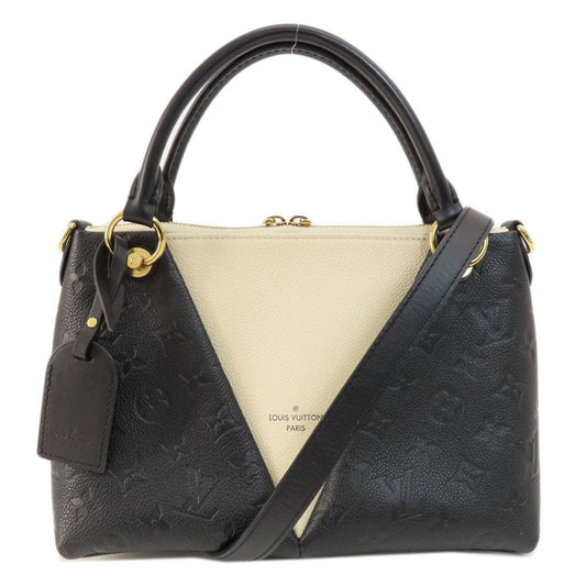 Louis Vuitton Noir Monogram Empreinte Handbag