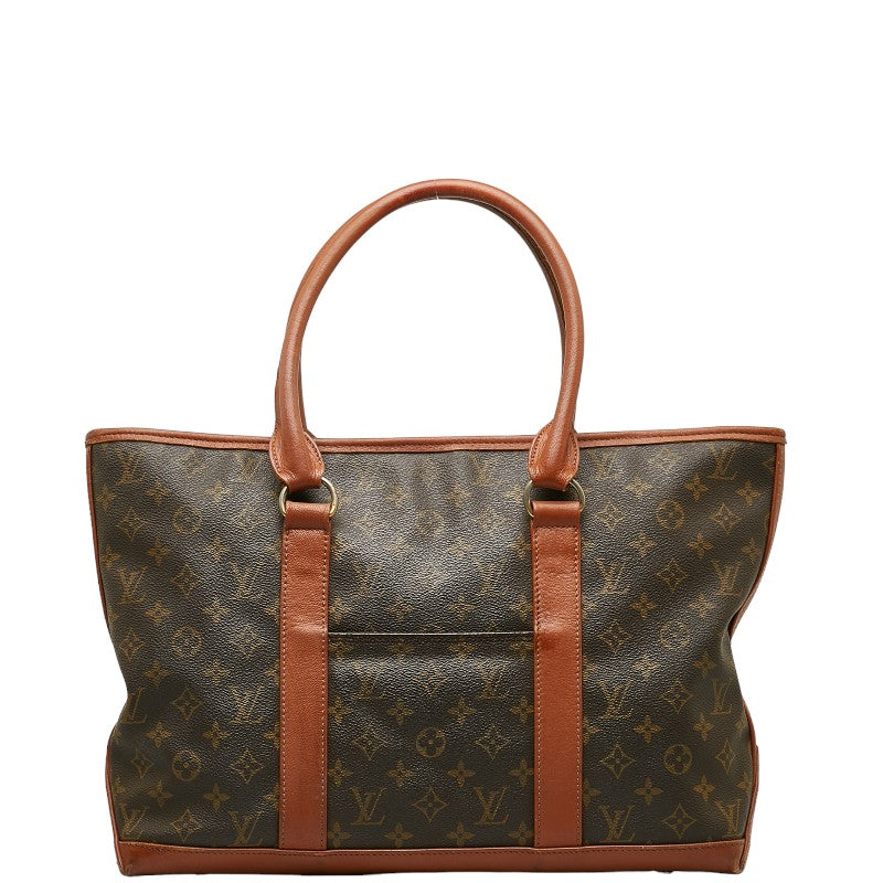 Louis Vuitton Monograms acksweekend PM Shoulder Bag M42425 Brown PVC Leather Louis Vuitton