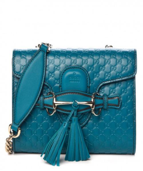 Gucci Monogram Chain Leather Crossbody
