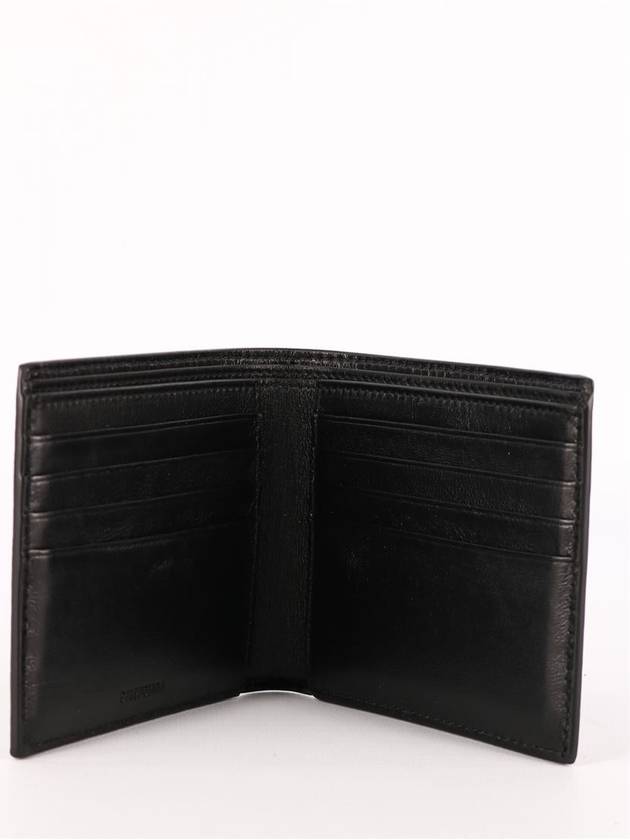 Luxury Balenciaga Trending 2026 Cash Square Folded Wallet Black
