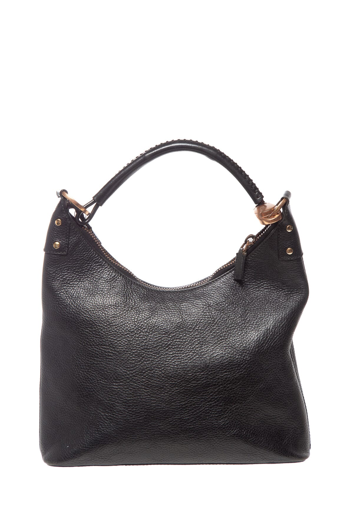 Gucci Vitage Black Leather Shoulder Bag