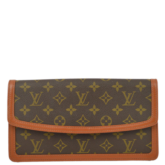 Louis Vuitton Monogram Pochette Damme PM Clutch Handbag M51812