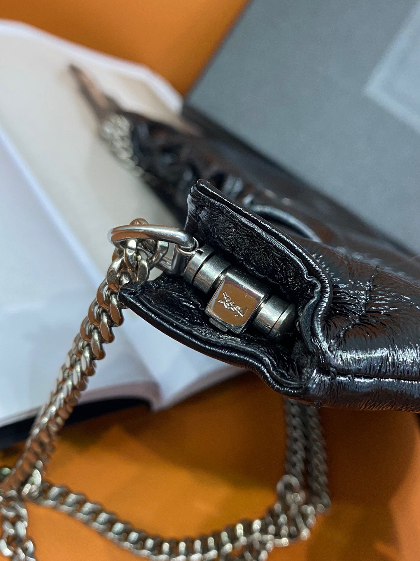 Yves Saint Laurent Mini Shoulder Bag Black