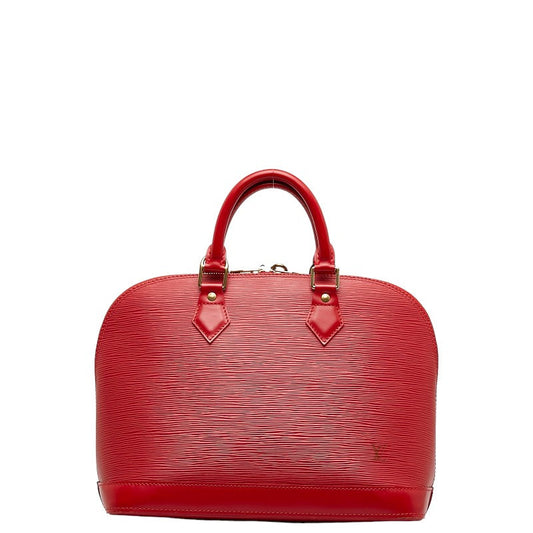 Louis Vuitton Epic Alma Bag Boston Bag M52147 Castilian Red Leather Louis Vuitton