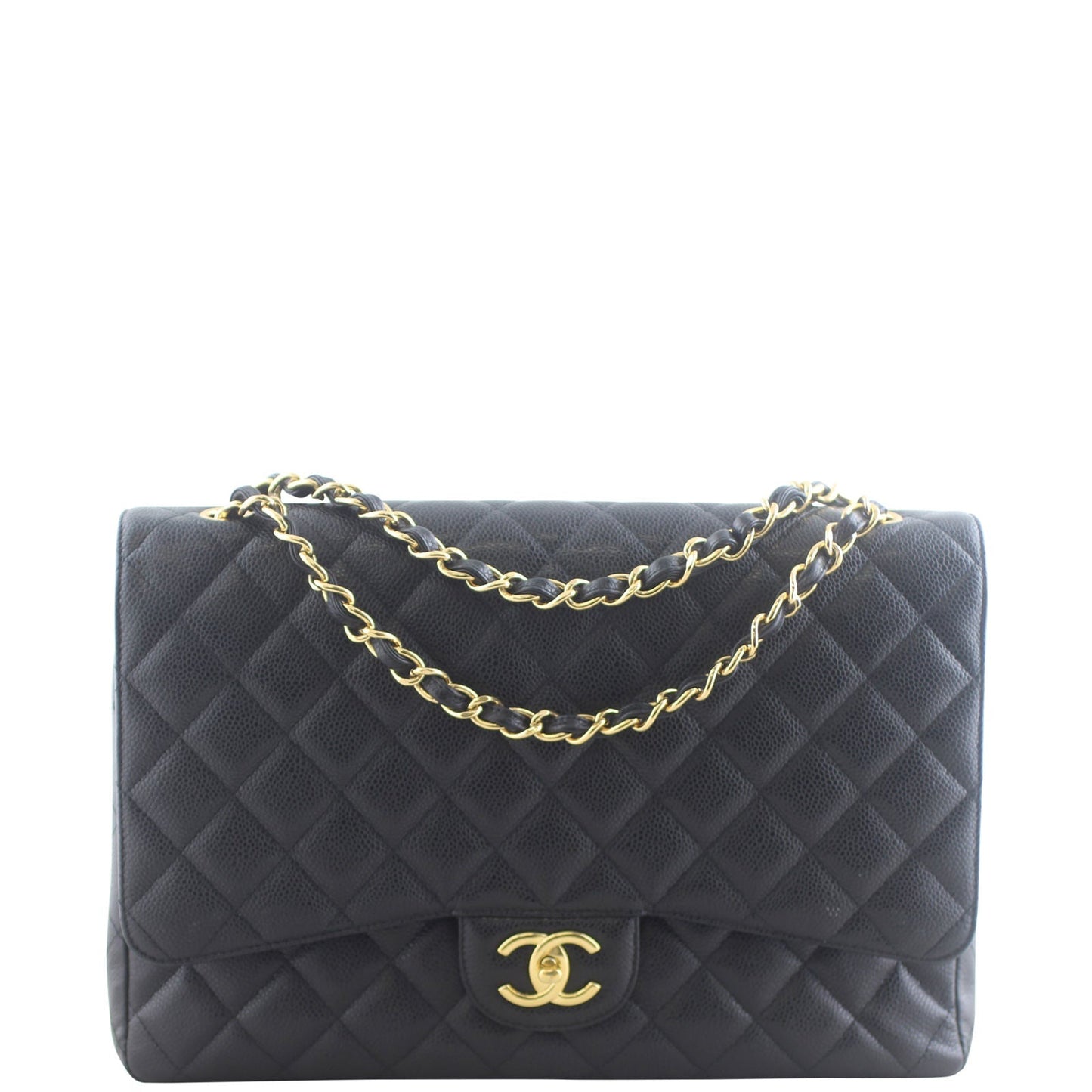 Chanel Classic Double Flap Maxi | Black 16 Series