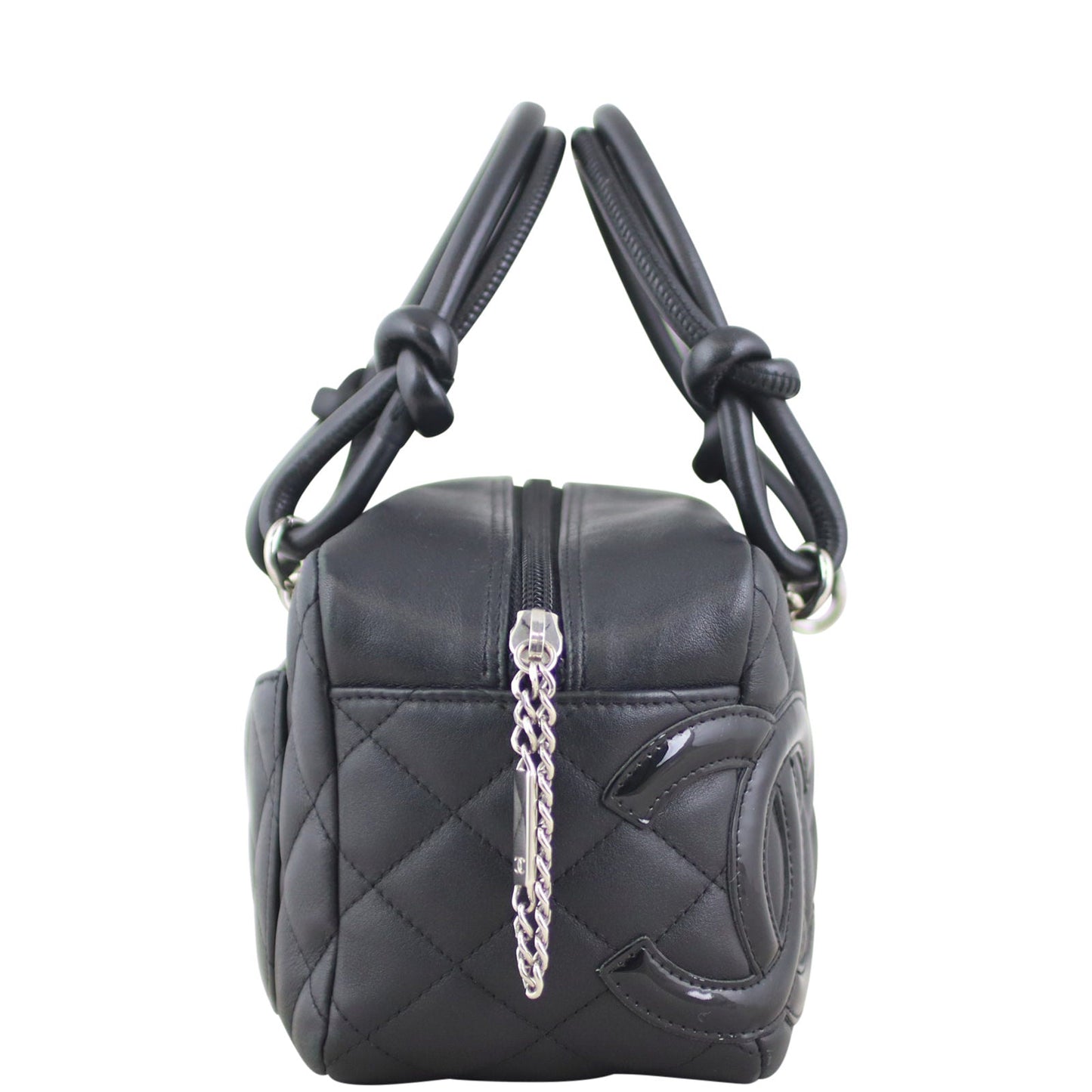 Chanel Quilted Cambon Mini Bowler