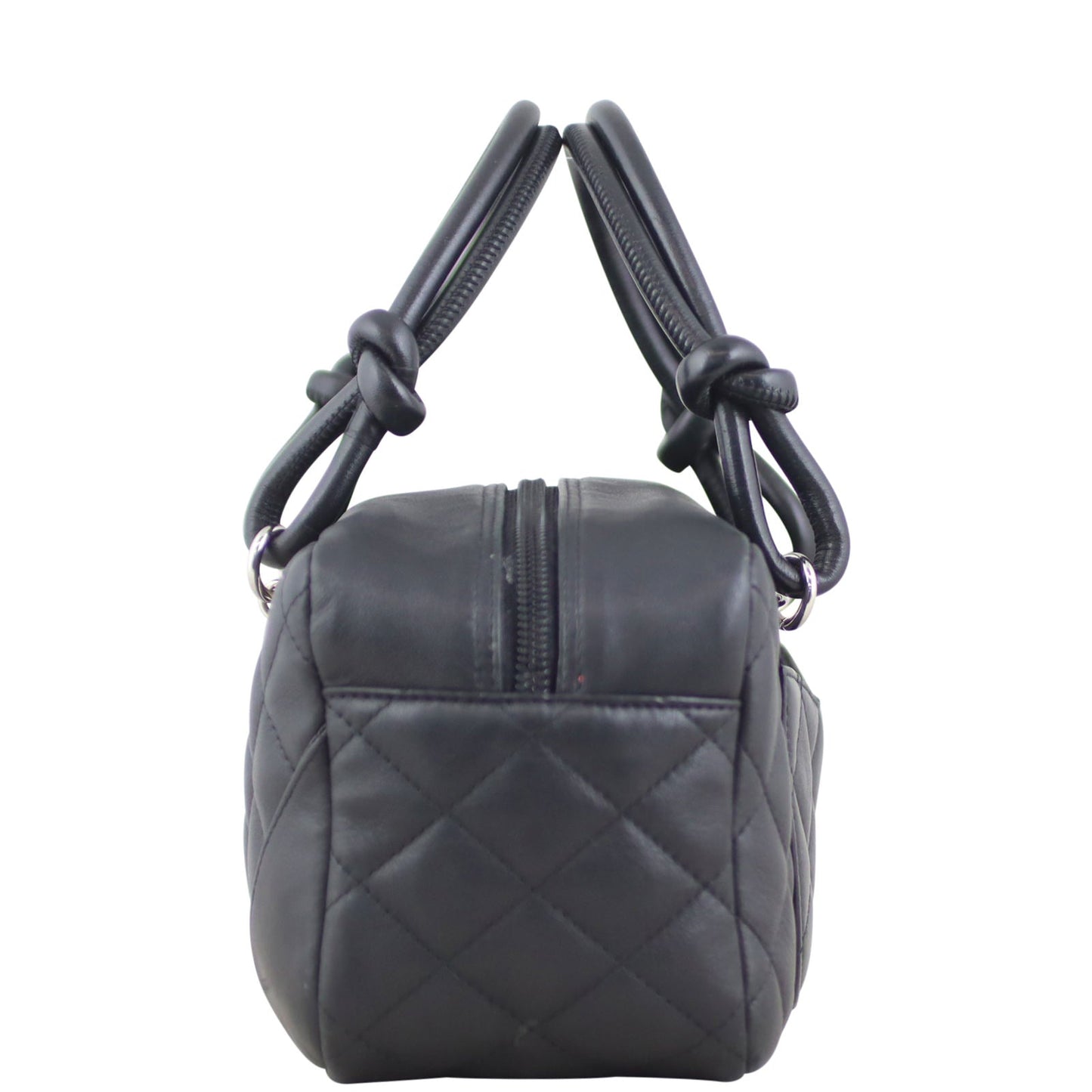 Chanel Quilted Cambon Mini Bowler