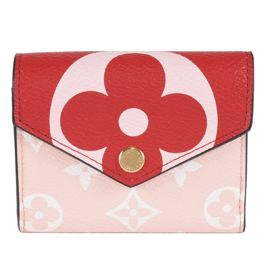 Louis Vuitton Monogram pink Color Monogram Wallet (Tri-Fold)