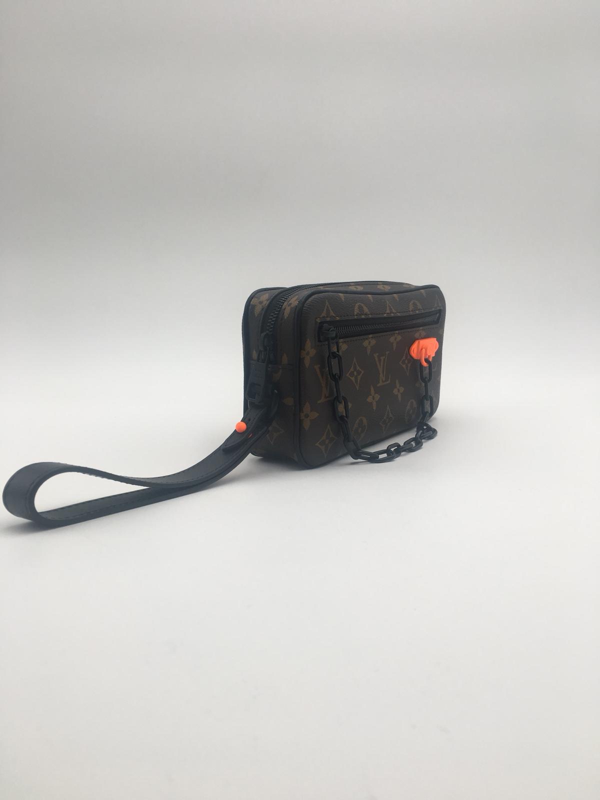 Louis Vuitton Pochette Volga Monogram with Black Hardware Crossbody
