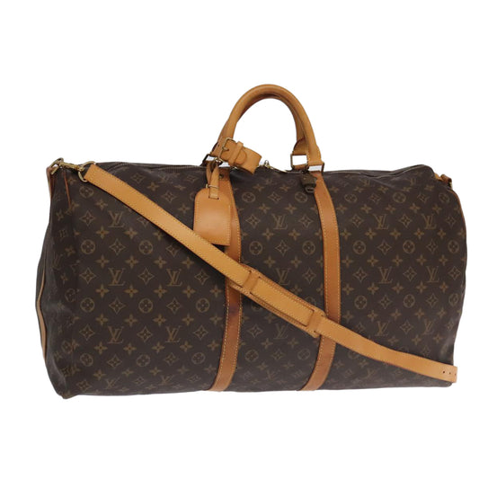Louis Vuitton Keepall Bandoulière 60 Canvas Travel Bag
