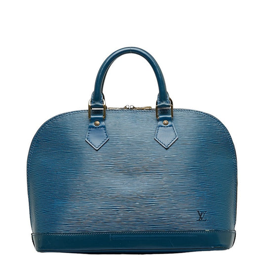 Louis Vuitton Epic Alma Handbag M52145 Trad Blue Leather Louis Vuitton