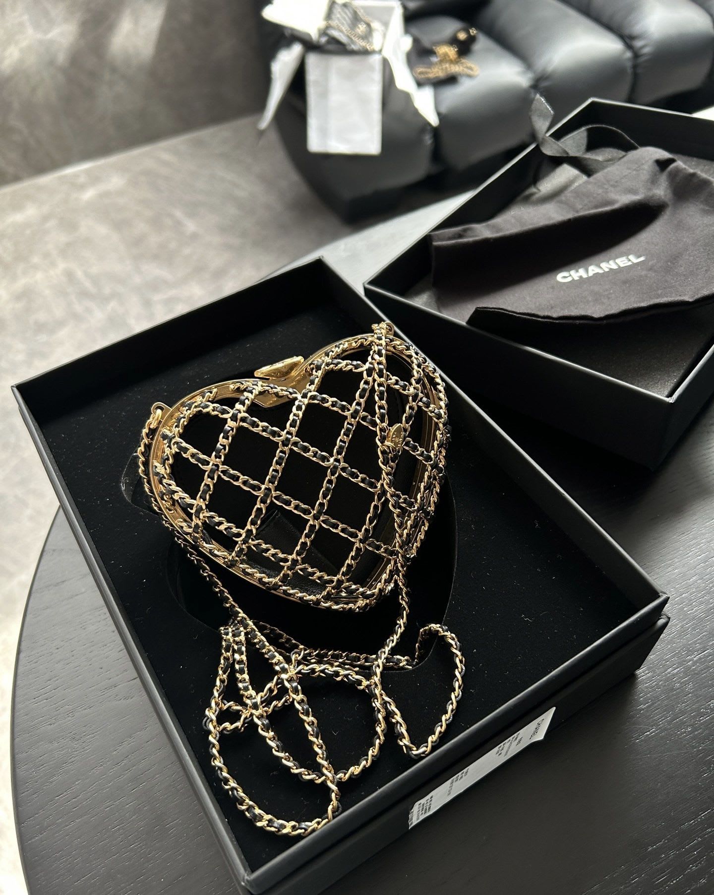 chanel 23s heart bag