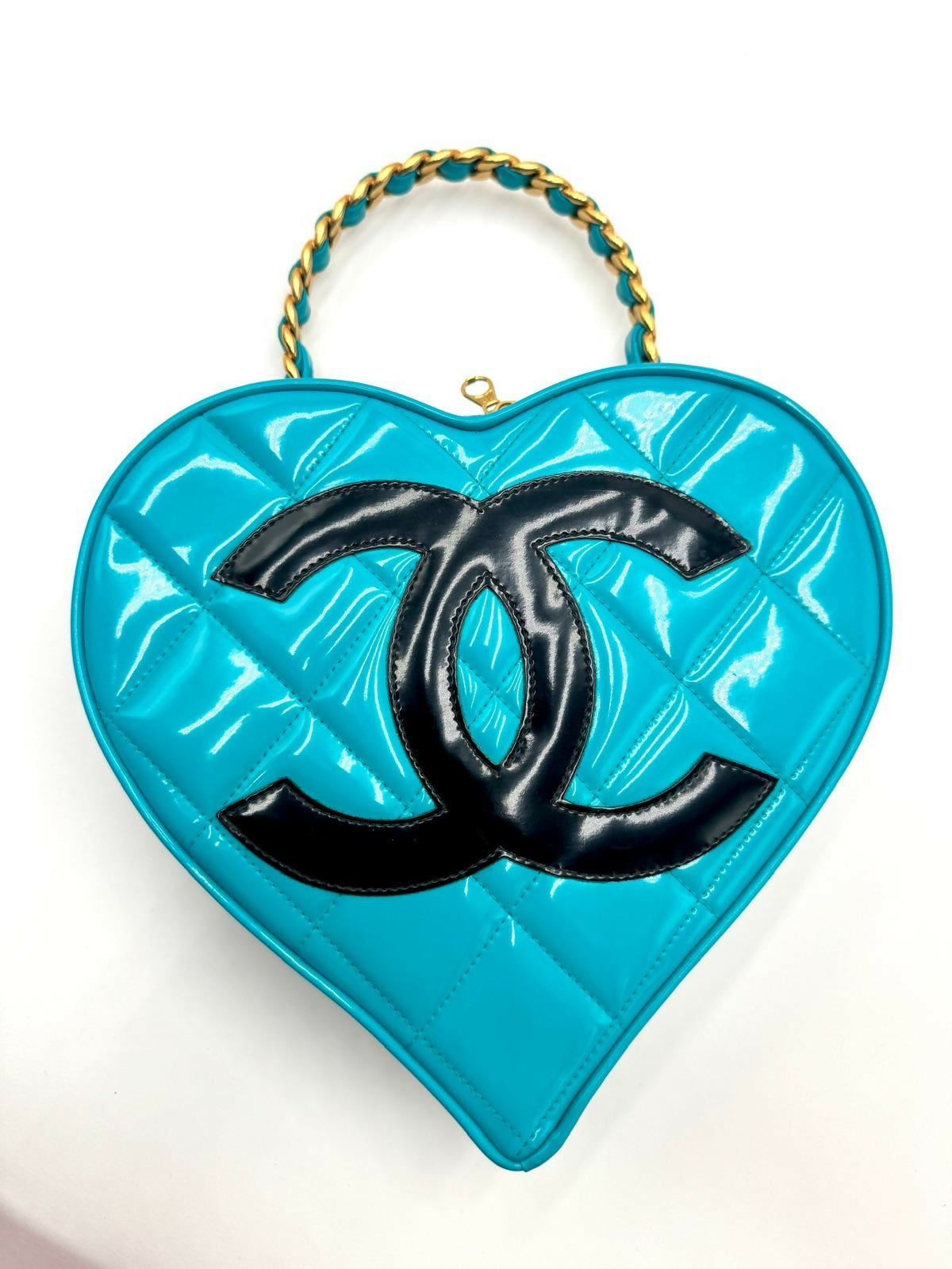 Chanel 1995 Barbie Heart Vanity Bag